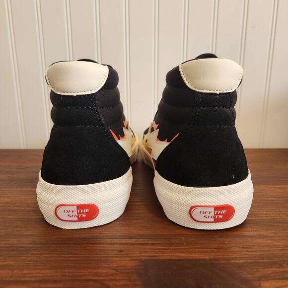Revenge X Storm Vol. 2 -‎ Size 9M/10.5W High-Top Black Flame Brand New